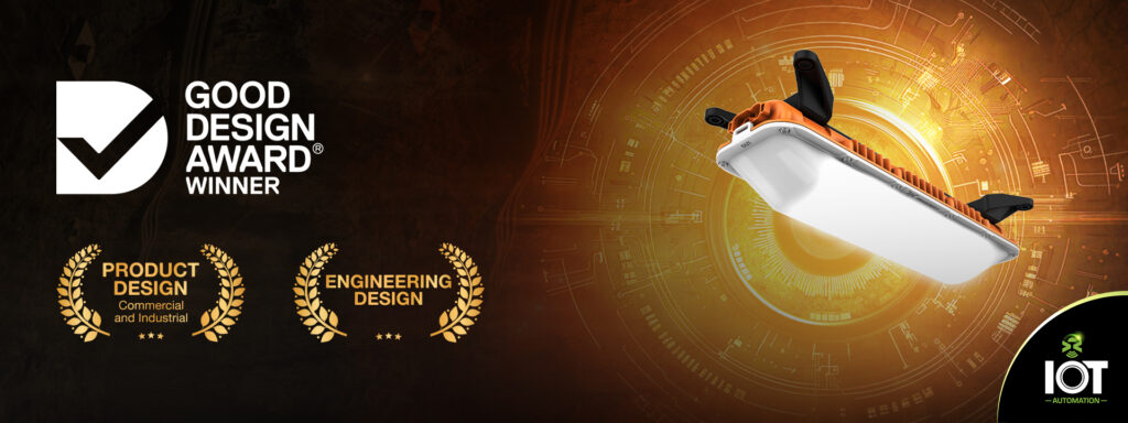 IoT Automation Wins Two Good Design Awards for Dragonfly LED